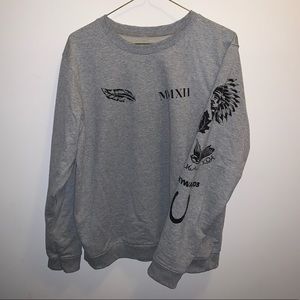 5sos Calum Hood Tattoo Crew Neck
